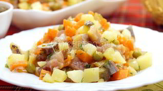 Постный Оливье