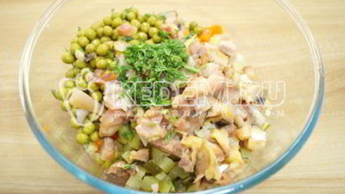 постный оливье