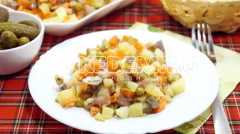 постный оливье