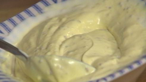 салат оливье с домашним майонезом