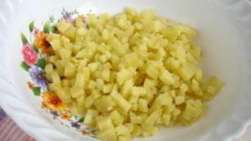 салат оливье с мясом