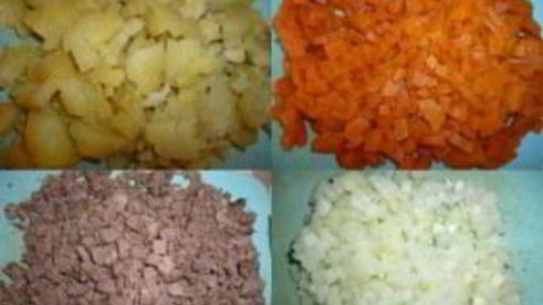 салат оливье с яблоками