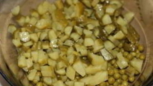 вегетарианский оливье