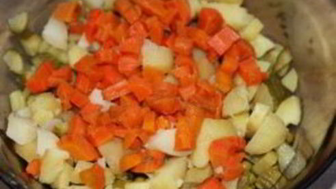 вегетарианский оливье