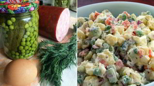 Заготовка для оливье