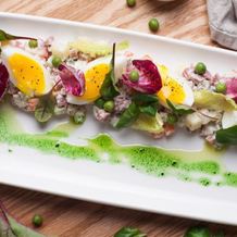 Салаты с говядиной