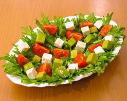 Пестрый салат