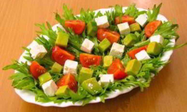 Рецепт пестрого салата