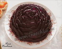 Салат Черная роза