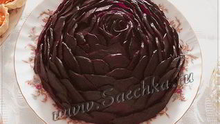 Салат Черная роза