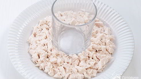 салат гранатовый браслет