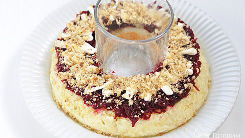 салат гранатовый браслет