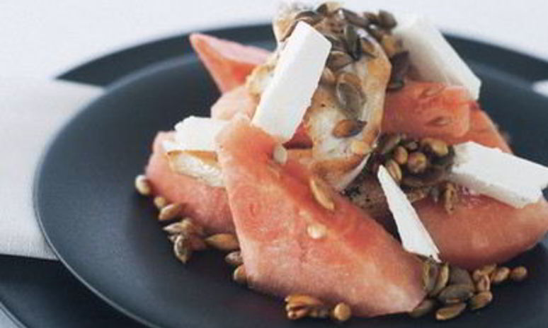 Рецепт салата из арбуза