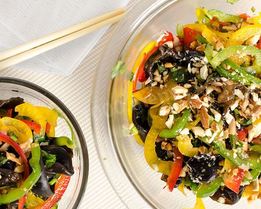 Салат из древесных грибов с соевым соусом по-китайски