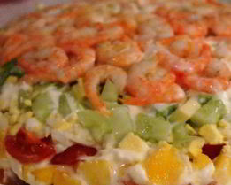 Салат из манго