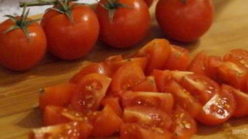 салат из манго