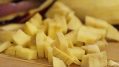 салат из манго