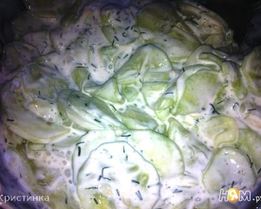 Салат из огурцов по-польски Мизерия