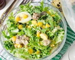 Салат из сардины в масле