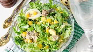 Салат из сардины в масле