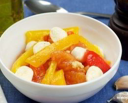 Салат из запеченных перцев