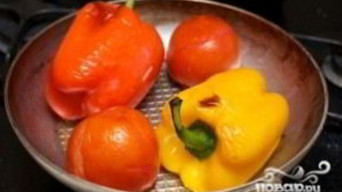 салат из запеченных перцев