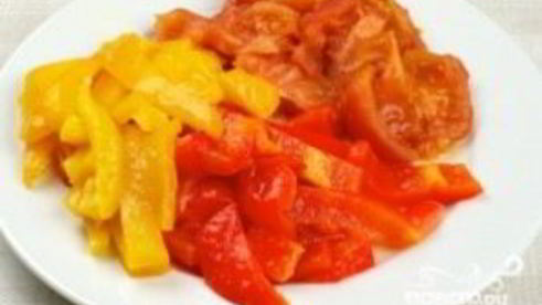 салат из запеченных перцев