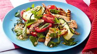 Салат легкий с курицей