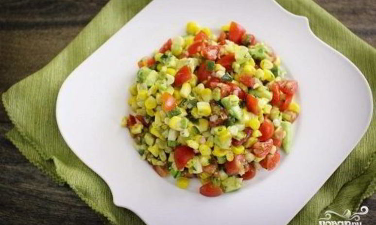 Рецепт салата мексиканского с авокадо