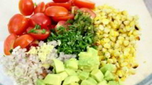 салат мексиканский с авокадо