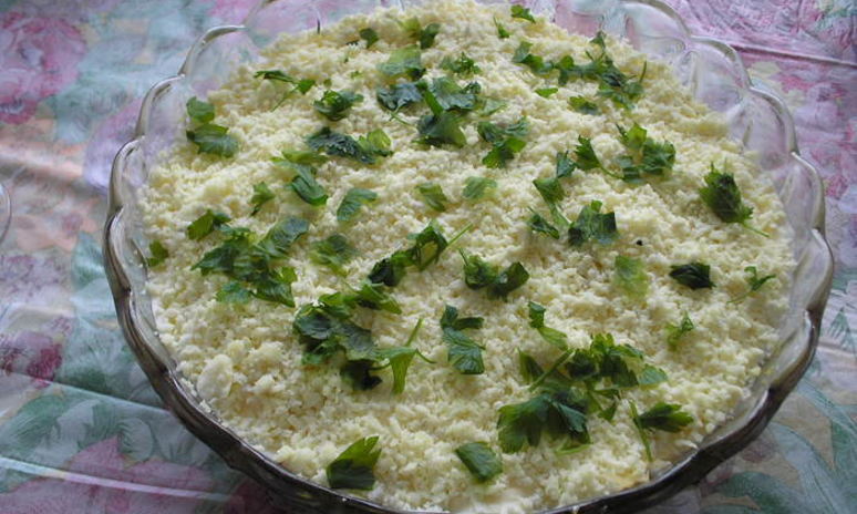 Рецепт мимозы