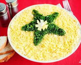 Салат Мимоза с картошкой