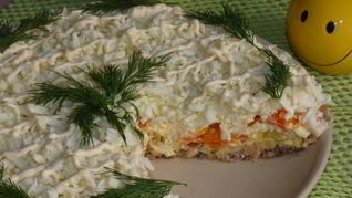 Салат Мимоза