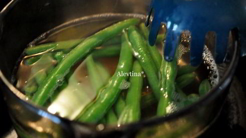 салат нисуаз с зеленой фасолью