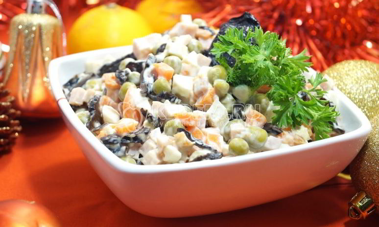 Рецепт салата новогодняя феерия