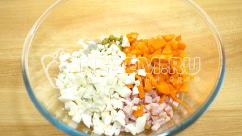 салат новогодняя феерия