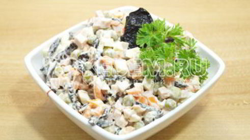 салат новогодняя феерия