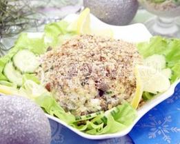 Салат Новогодняя горка