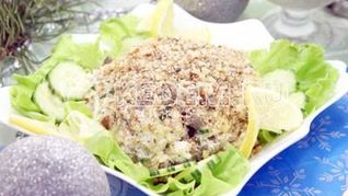 Салат Новогодняя горка