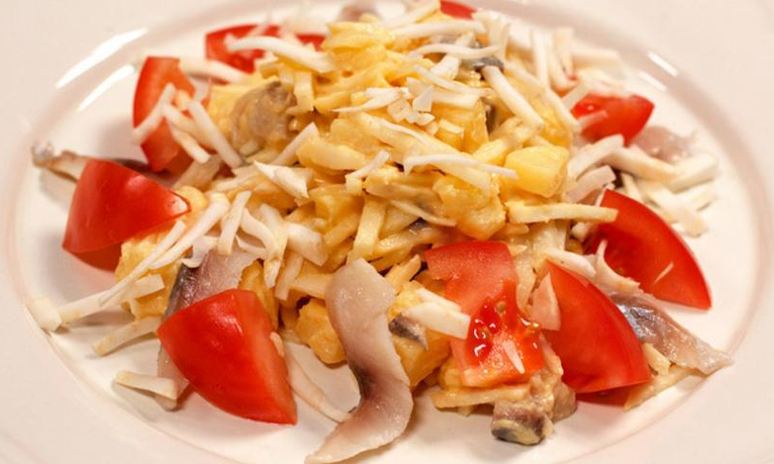 Рецепт салата омели