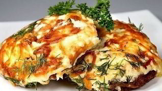 Ароматная свинина под шубой