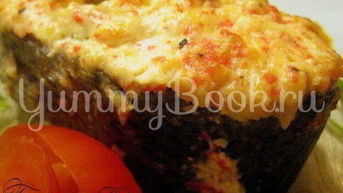 форель под крабовой шубкой