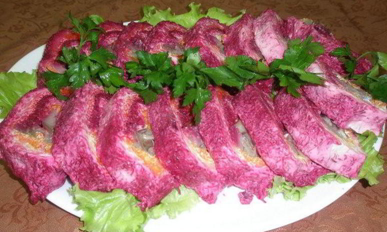 Рецепт классической сельди пода шубоя рулетома