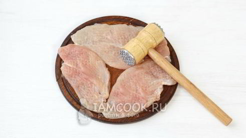 куриная грудка под шубой в духовке