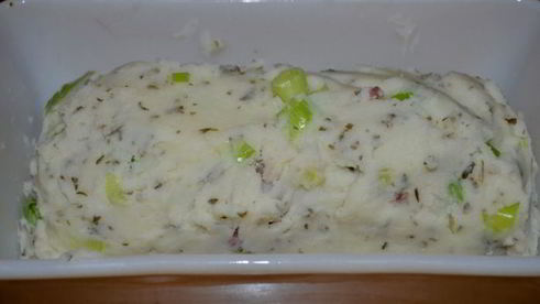 мясной хлеб под шубой