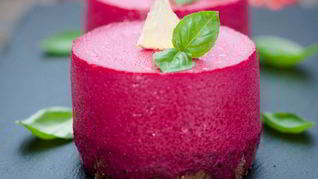 Оригинальная сельдь под шубой Новогодние свечи