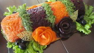 Рулет Селедка под шубой