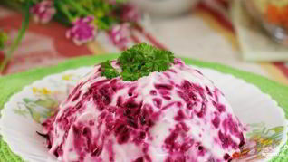 Салат Рыба под шубой