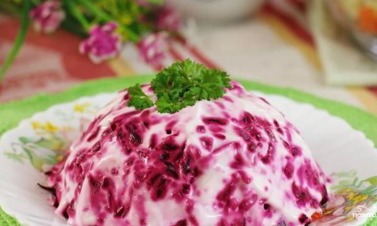 Рецепт салата рыба под шубой