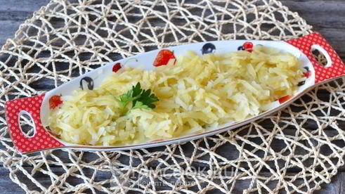 салат шпроты под шубой